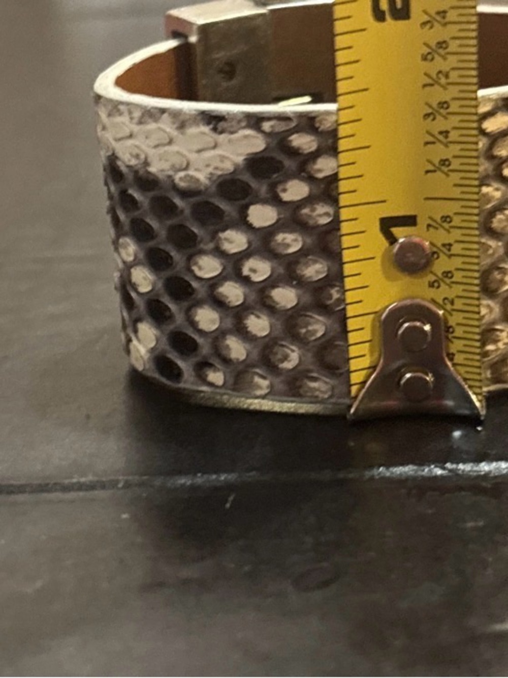 Leighelena python wrap bracelet - Picture 11 of 11